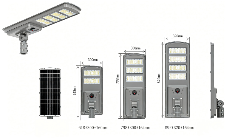 Integrated Solar Road Lamp