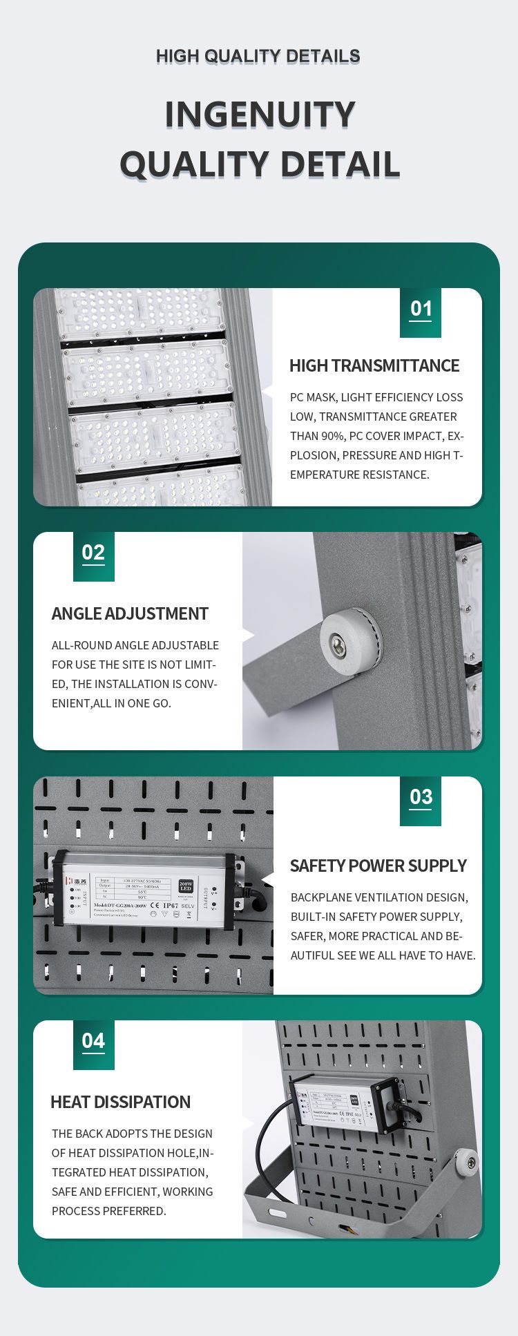 Outdoor LED Tunnel Light
