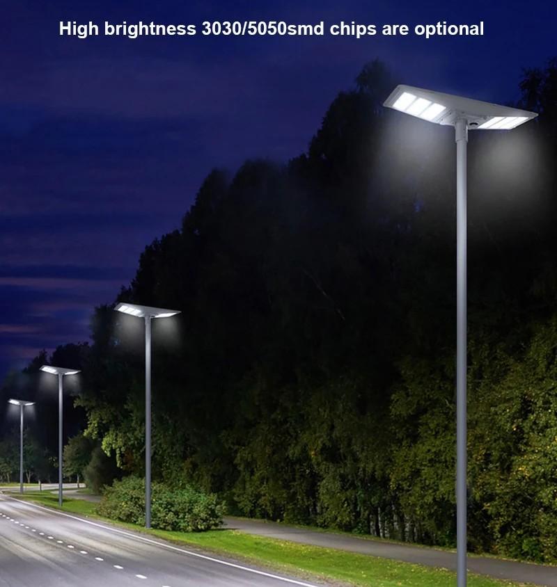 Neptune series 120W all-in-one solar street light for highway project