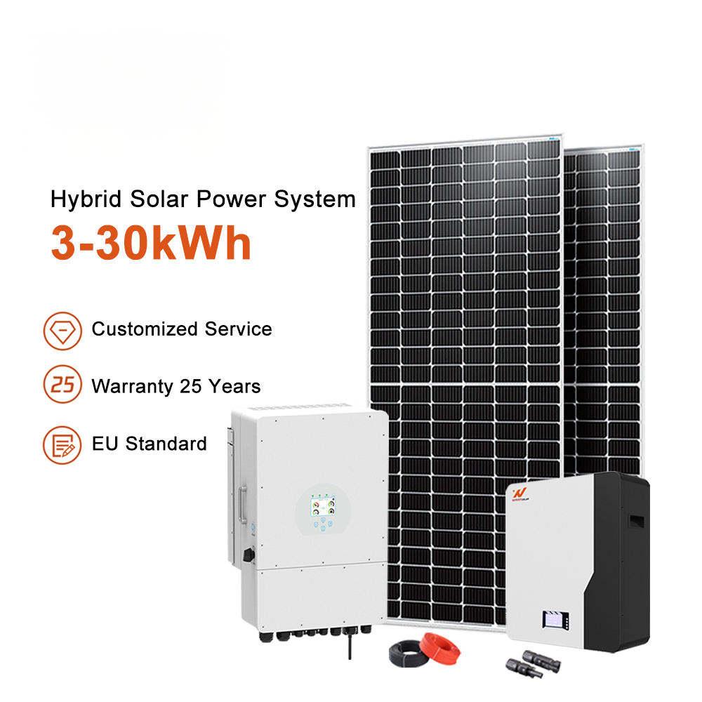 Residential Hybrid Solar Power System