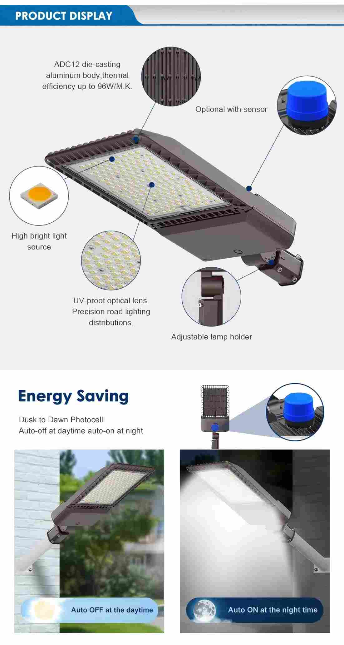 Fully Sealed Structure, IP67 Waterproof & Dustproof Design