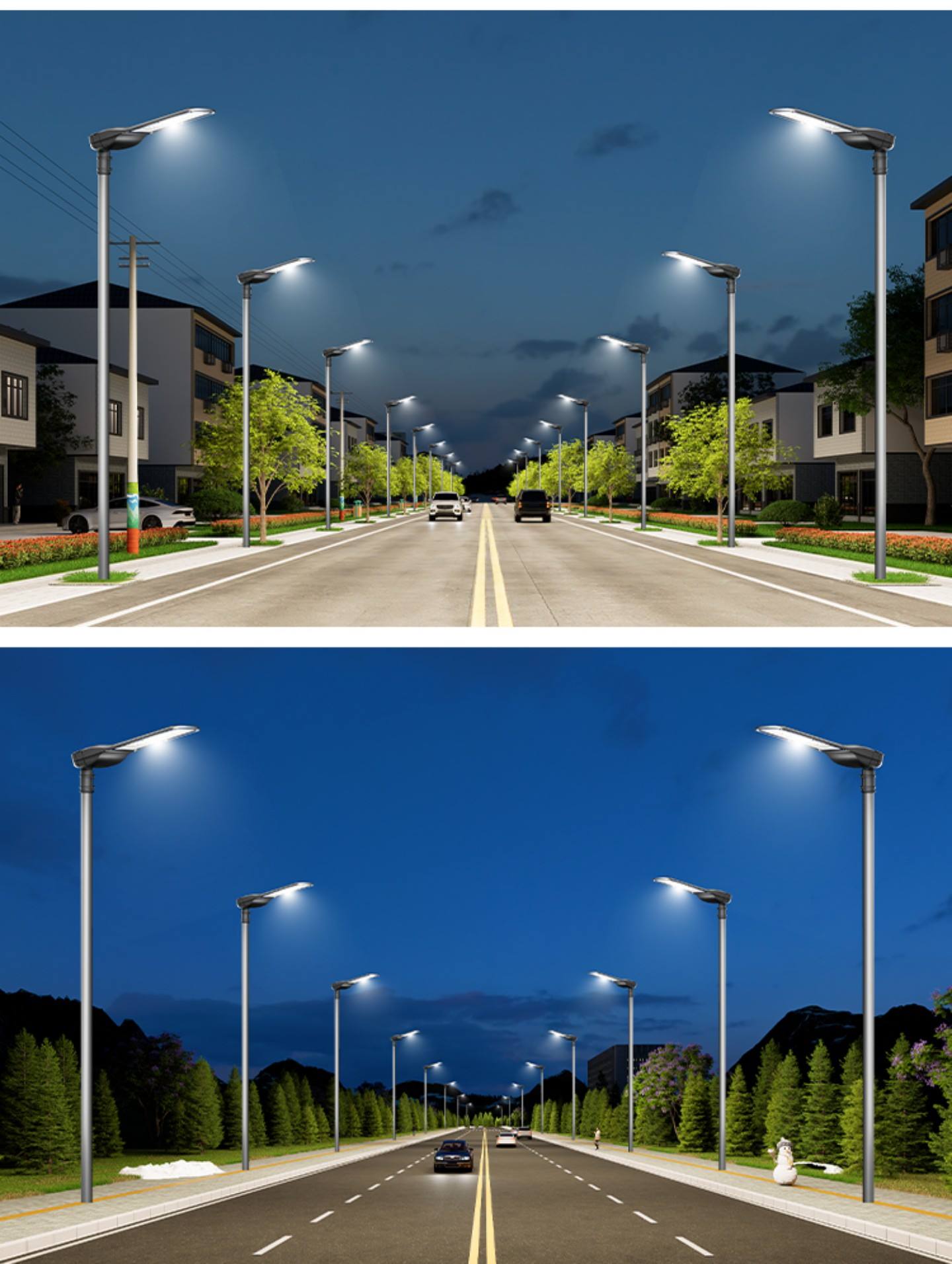 TEL LED Street Light for Urban Main Road Project
