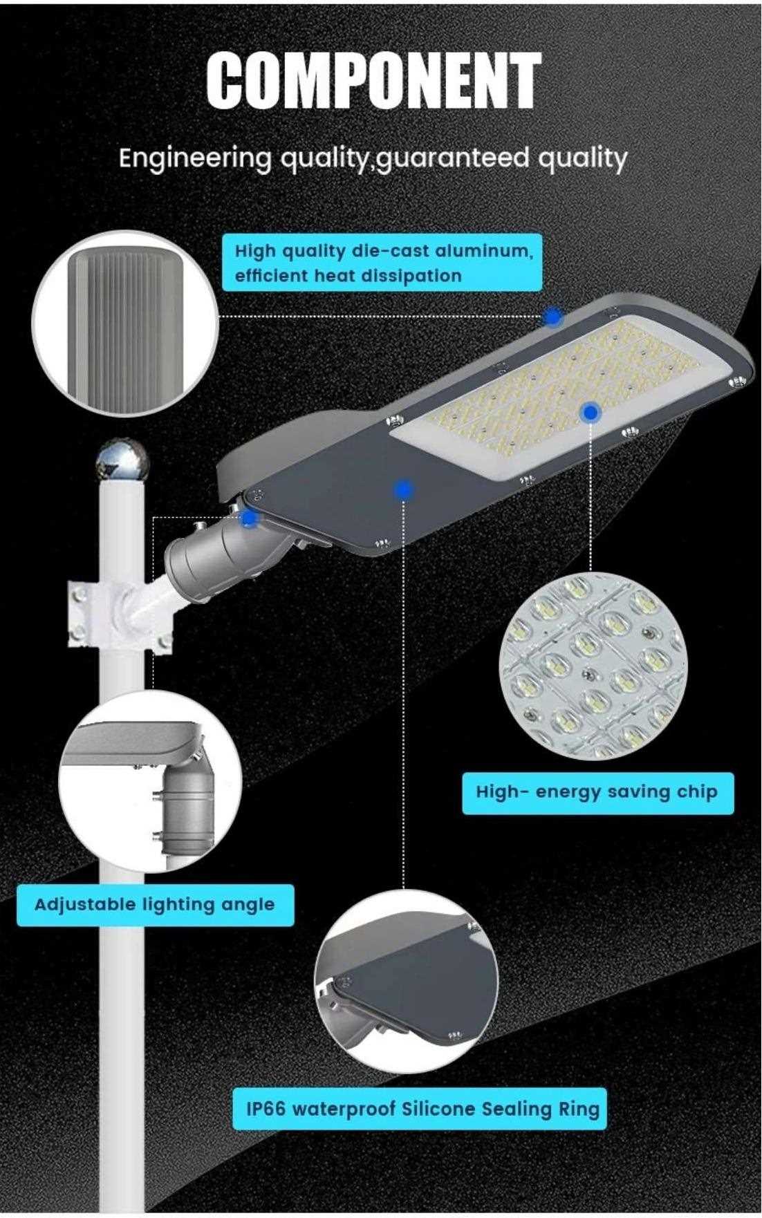 IP66 waterproof die cast aluminum street lamp IP66 waterproof die cast aluminum street lamp