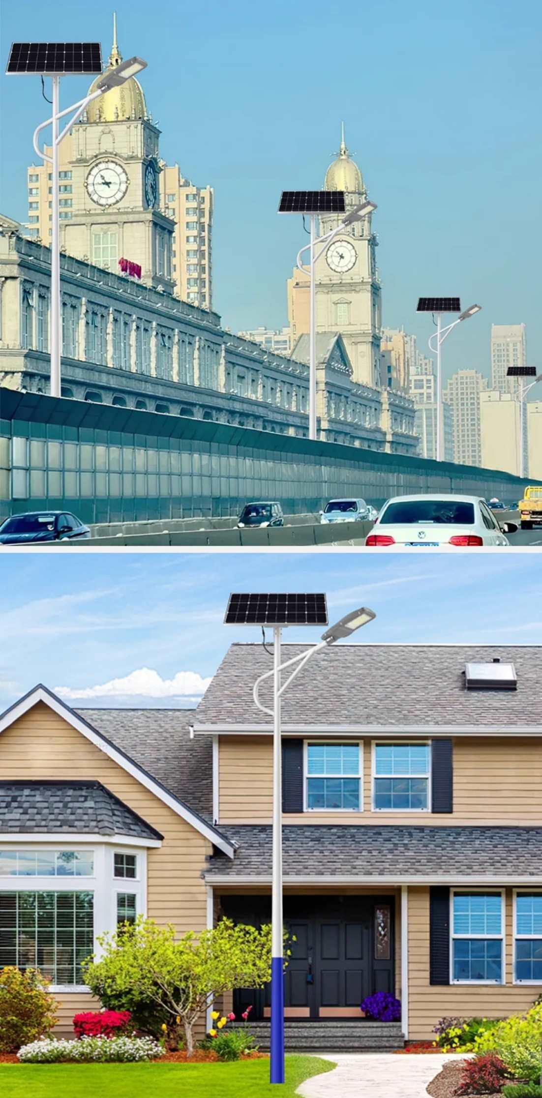 PPL split solar street light full set