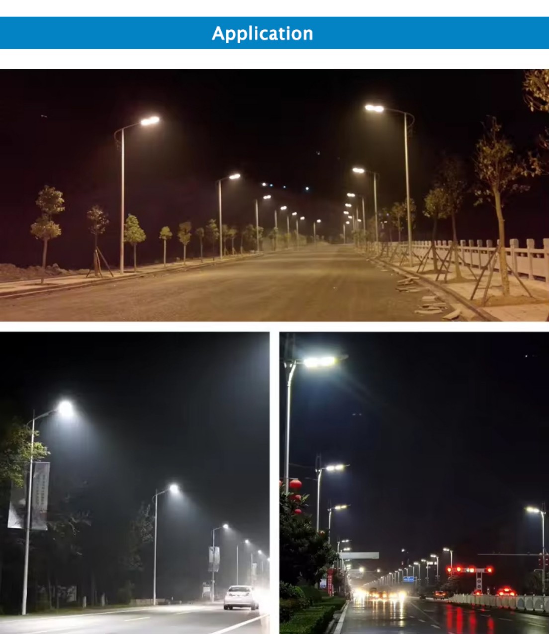 Waterproof cobra street light for Mexico South America