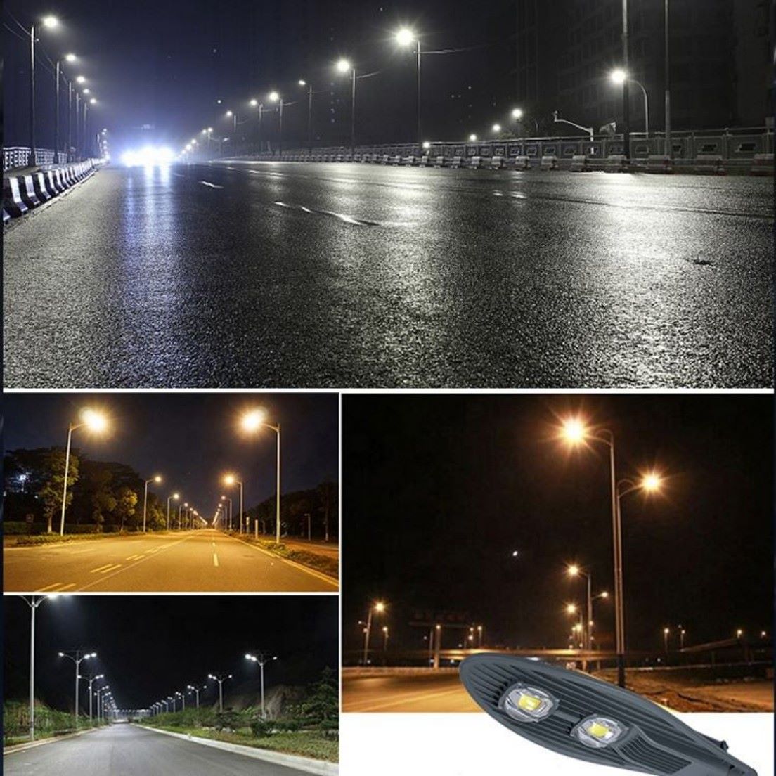 COB sword LED street light die cast aluminum housing