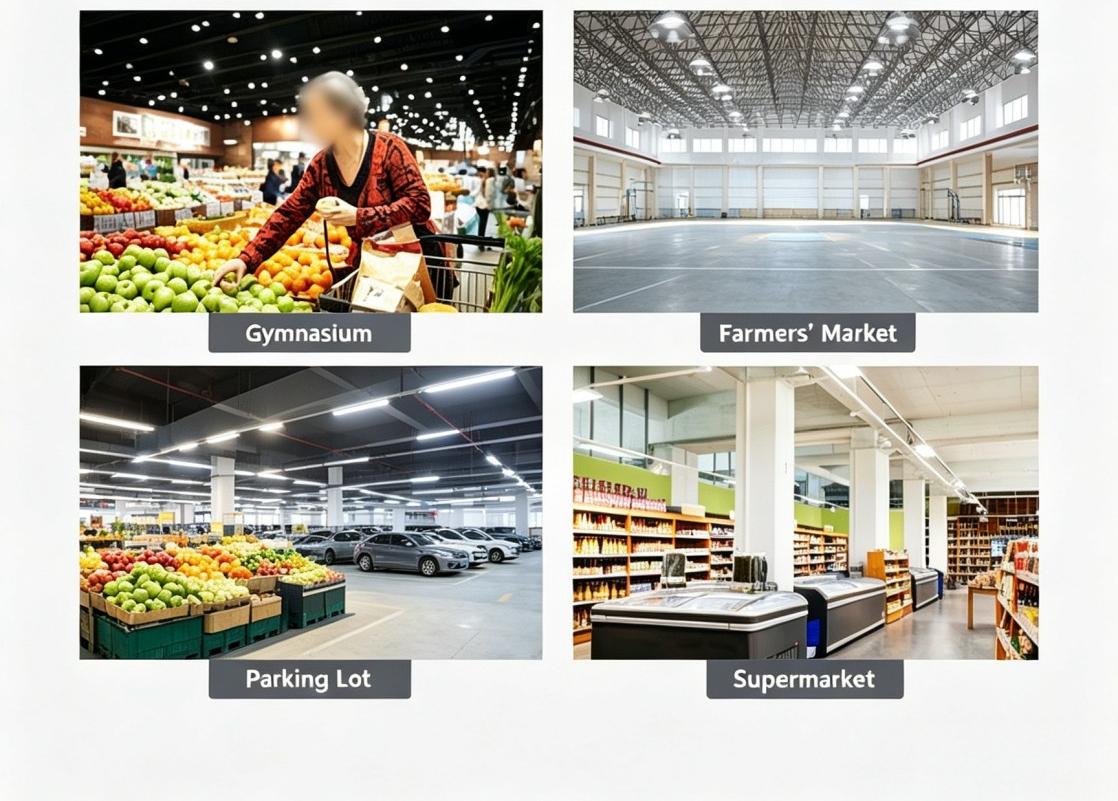  LJX Series UFO LED High Bay Light for Industrial Warehouse Lighting