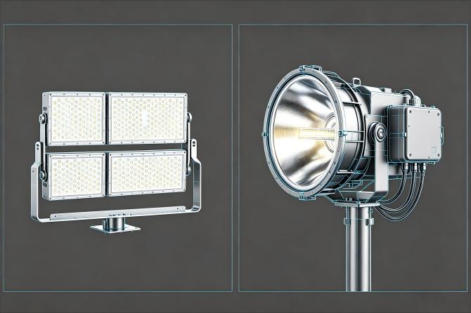 إضاءة الملاعب بتقنية LED المعيارية مقابل الإضاءة المتكاملة: أيهما أفضل لتحديث الملاعب الرياضية، بناءً على مشروع ملعب متعدد الرياضات في جنوب شرق آسيا