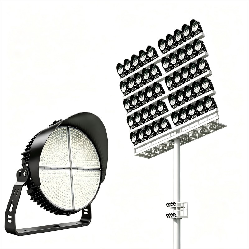 #BD Series Circular LED High Mast Stadium Flood Light